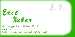 edit nuber business card